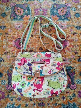 Lily Bloom Cat Themed Crossbody